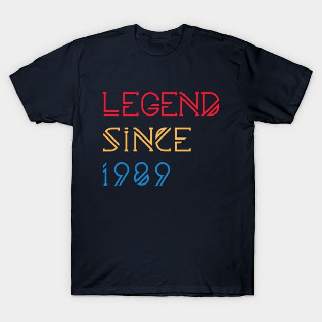 legend since 1989 T-Shirt by Amrshop87